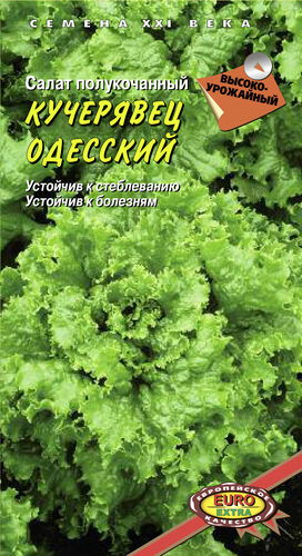 Салат листовой Кучерявец Одесский  С