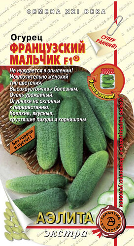 Огурец Французский мальчик F1 ®  РР,Парт,У,К,УГ,&  С  Е/п